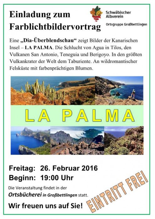 Farblichtbildervortrag 2016